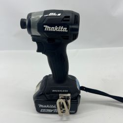 〇〇 MAKITA マキタ インパクトドライバ 充電池1個付 TD173D ブラック Aランク