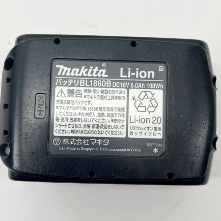  MAKITA マキタ インパクトドライバ 充電池1個付 TD173D ブラック