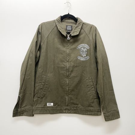  CRIMIE クライミー メンズ  ジャケット スカル SIZE M カーキ
