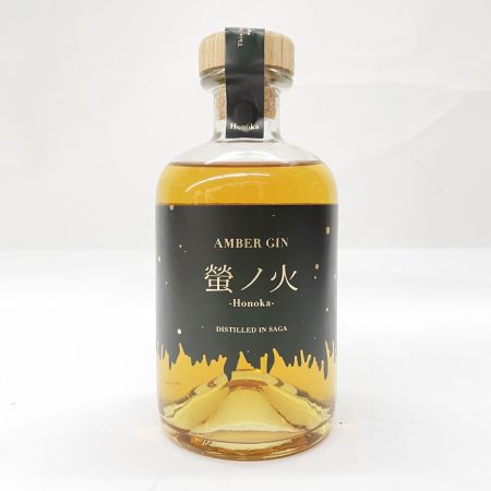 【北海道内限定発送】  クラフトジン AMBER GIN 螢ノ火 375ml 45度 未開栓