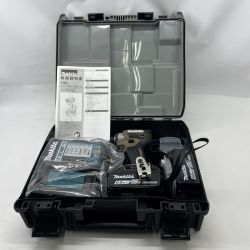 〇〇 MAKITA マキタ 充電器・充電池2個・ケース付 コードレス式 18v 6.0Ah TD173DGXAB ブラウン Sランク