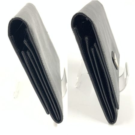  PRADA プラダ サフィアーノ 長財布 ブラック