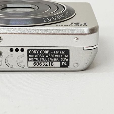  SONY ソニー Cyber-shot サイバーショット コンパクトデジタルカメラ DSC-W630