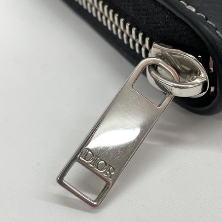  Dior 長財布 Saddle ロングジップウォレット 2ADBC315YKK_H00N ブラック
