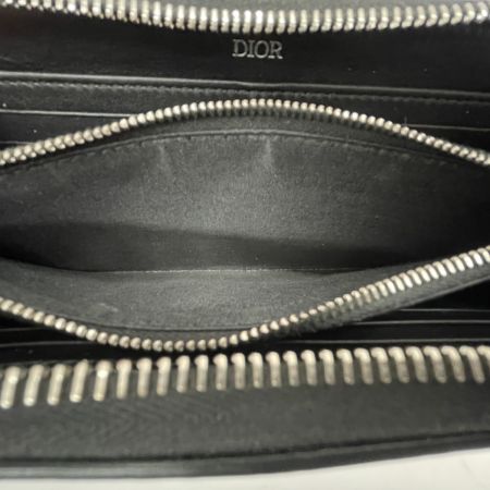  Dior 長財布 Saddle ロングジップウォレット 2ADBC315YKK_H00N ブラック