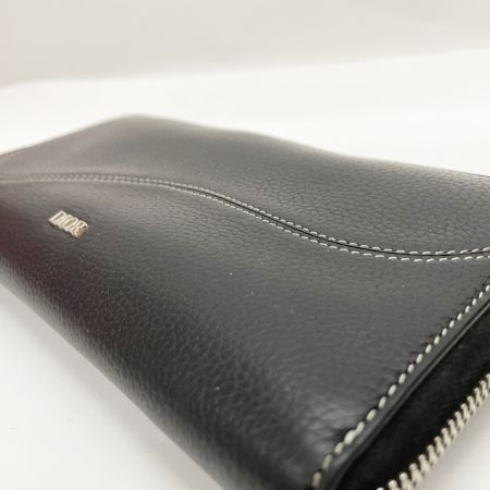  Dior 長財布 Saddle ロングジップウォレット 2ADBC315YKK_H00N ブラック