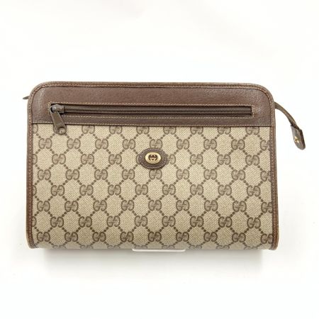  GUCCI グッチ オールドグッチ GG セカンドバッグ ポーチ  97.01.037 ベージュ