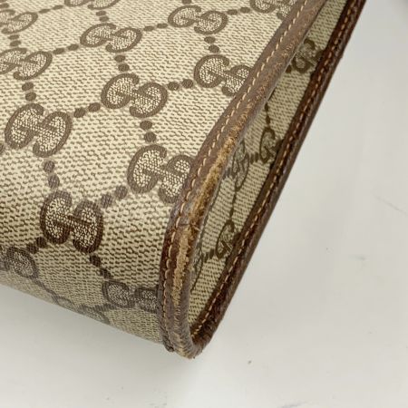  GUCCI グッチ オールドグッチ GG セカンドバッグ ポーチ  97.01.037 ベージュ