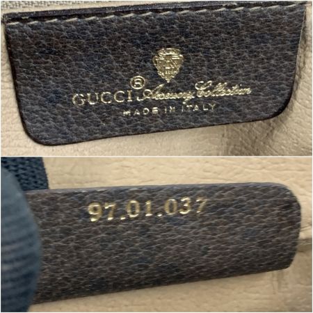  GUCCI グッチ オールドグッチ GG セカンドバッグ ポーチ  97.01.037 ベージュ