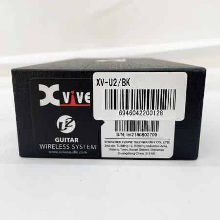  Xvive GUITAR WIRELESS SYSTEM ブラック