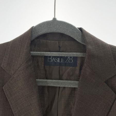  BASILE28 バジーレベントット レディース ジャケット サイズ42 ブラウン
