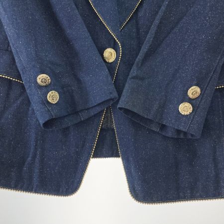  LEONARD レオナール レディース ジャケット サイズ15AR デニム