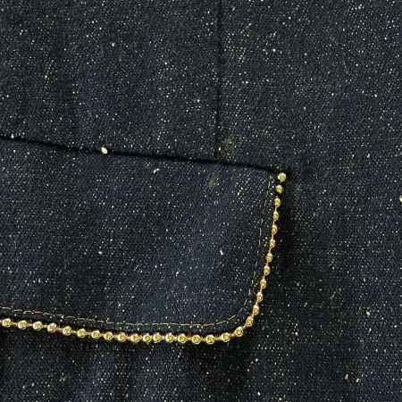  LEONARD レオナール レディース ジャケット サイズ15AR デニム