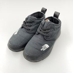〇〇 THE NORTH FACE ザノースフェイス キッズ 防寒シューズ Nuptse Onboard WP Chukka サイズ20cm NFJ52371 ブラック Bランク