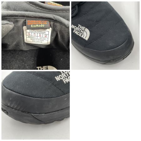  THE NORTH FACE ザノースフェイス キッズ 防寒シューズ Nuptse Onboard WP Chukka サイズ20cm NFJ52371 ブラック