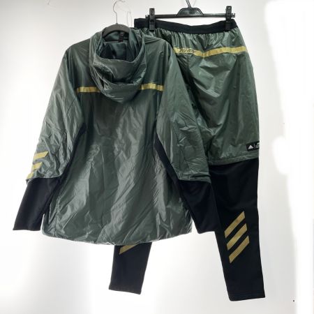  adidas アディダス 5T パデットプラクティスジャケット&パンツ サイズXO ED3812 ED3810 カーキ