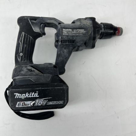  MAKITA マキタ  スクリュードライバー 充電器・充電池1個 FS600D ブラック