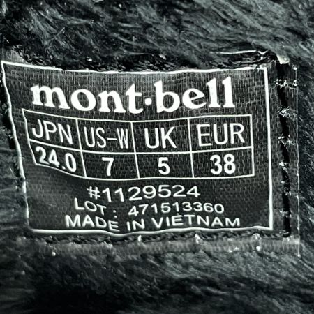 mont･bell モンベル レディース サーマランド ブーツ サイズ24cm 1129524 ブラウン