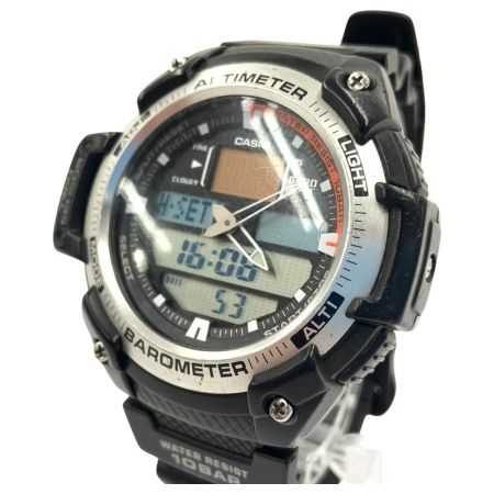  CASIO カシオ スポーツ ギア 腕時計 SGW-400H ブラック 現状渡し ジャンク品
