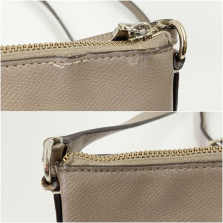  COACH コーチ ショルダーバッグ F52881 ベージュ 現状渡し