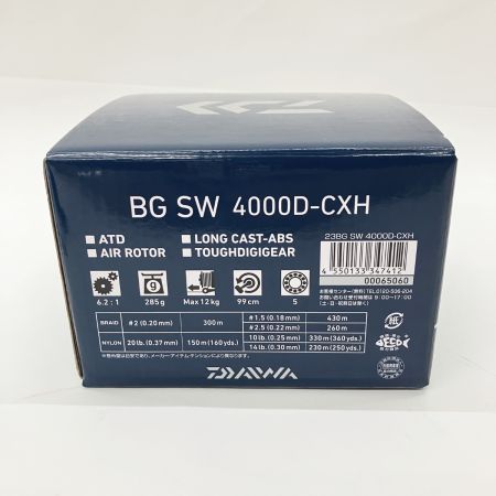  DAIWA ダイワ BG SW 23 BG SW 4000D-CXH 0065060 スピニングリール