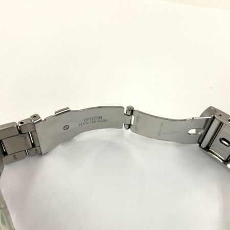  CITIZEN シチズン シチズンコレクション メンズ ソーラー クォーツ 腕時計 vo10-6771f シルバー  x ブラック