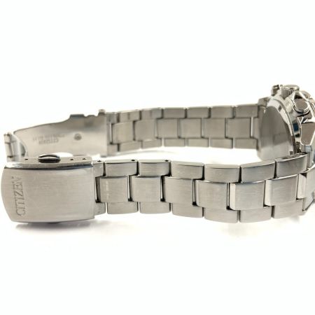  CITIZEN シチズン シチズンコレクション メンズ ソーラー クォーツ 腕時計 vo10-6771f シルバー  x ブラック