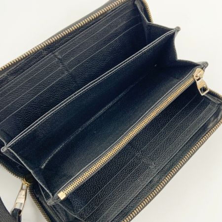  LOUIS VUITTON ルイヴィトン モノグラム アンプラント ジッピーウォレット ラウンドファスナー長財布　 M61864 ブラック