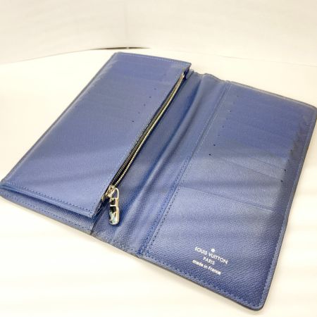  LOUIS VUITTON ルイヴィトン タイガラマ ポルトフォイユ ブラザ 二つ折り長財布  M30297 ネイビー