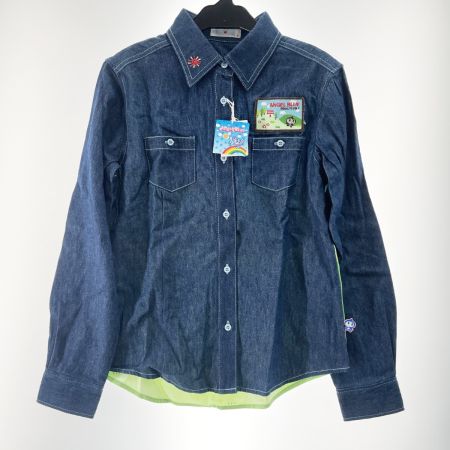  ANGEL BLUE エンジェルブルー キッズ  シャツ デニム サイズ160cm ブルー