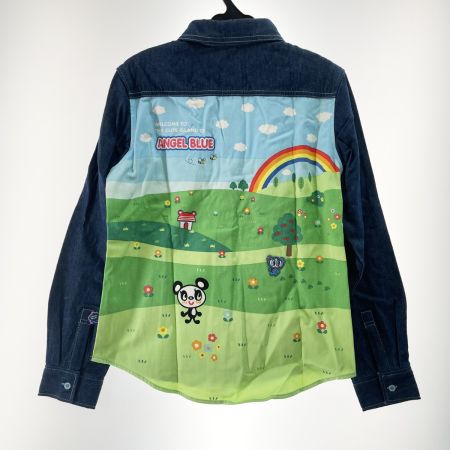  ANGEL BLUE エンジェルブルー キッズ  シャツ デニム サイズ160cm ブルー