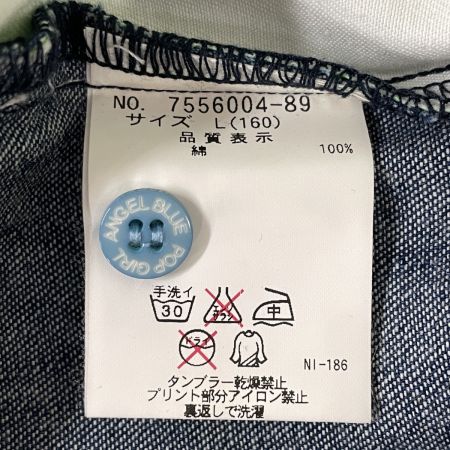  ANGEL BLUE エンジェルブルー キッズ  シャツ デニム サイズ160cm ブルー