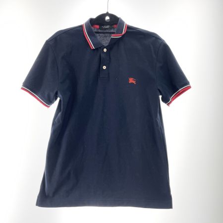  BURBERRY BLACK LABEL バーバリーブラックレーベル メンズ ポロシャツ SIZE3 D1P26-125-29 ネイビー