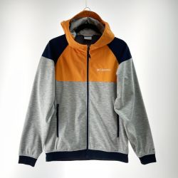 〇〇 Columbia コロンビア メンズ ウィルキンソン コーブ フルジップフーディ サイズS PM0844 Solar Mult Bランク