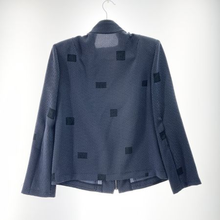  ITALIYA イタリヤ 伊太利屋 レディース ジップアップジャケット サイズ9 ブルー