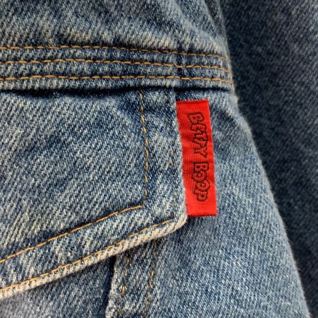   BETTY BOOP ベティー ブープ ベティちゃん プリント レディース デニムジャケット ブルー