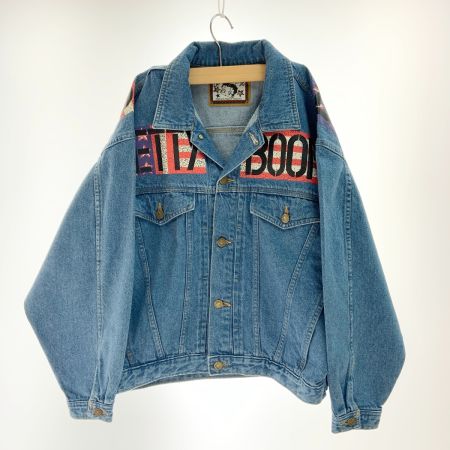   BETTY BOOP ベティー ブープ ベティちゃん プリント レディース デニムジャケット ブルー