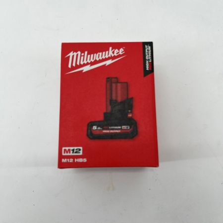  Milwaukee パワーブースト バッテリー M12 HB5 JP 電池パック M12HB5 未使用品