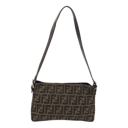 FENDI フェンディ ズッカ マンマバケット セミショルダーバッグ  2288-26566-008 ブラウン