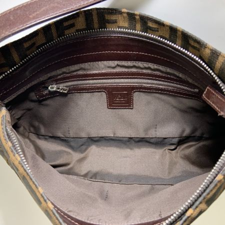  FENDI フェンディ ズッカ マンマバケット セミショルダーバッグ  2288-26566-008 ブラウン