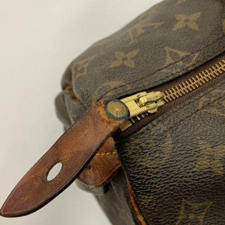  LOUIS VUITTON ルイヴィトン モノグラム スピーディ35 ハンドバッグ ミニボストンバッグ M41524 ブラウン 現状渡し