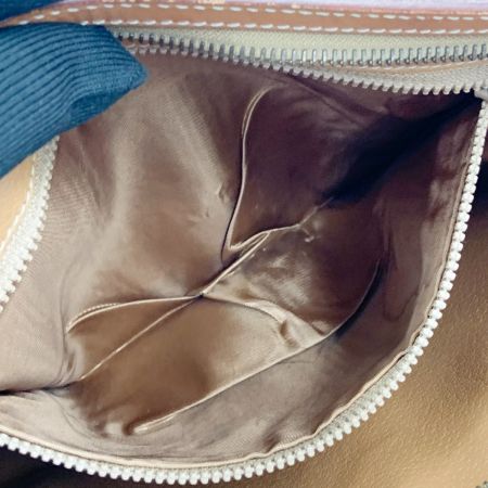  CELINE セリーヌ マカダム柄 トリオンフ クラッチバッグ セカンドバッグ M92 ブラウン