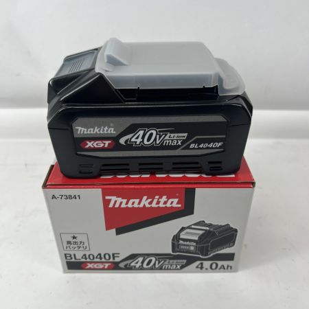  MAKITA マキタ バッテリー 未使用品 40vMAX 4.0Ah 8256L6A5 BL4040F