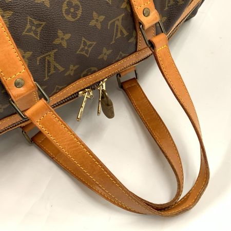  LOUIS VUITTON ルイヴィトン モノグラム サックスプール45  ボストンバッグ M41624 ブラウン