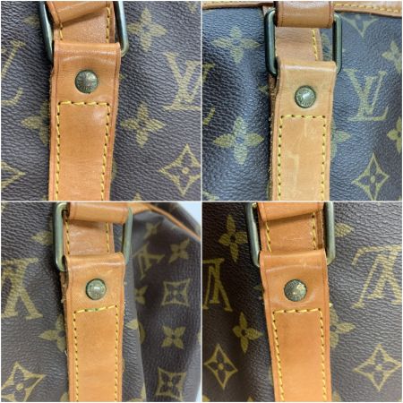  LOUIS VUITTON ルイヴィトン モノグラム サックスプール45  ボストンバッグ M41624 ブラウン
