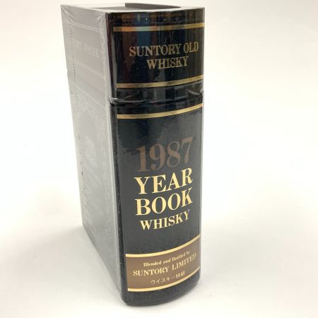 【北海道内限定発送】 OLD サントリーオールド 1987 YEAR BOOK Whisky ウィスキー 特級 660ml 43% 未開栓