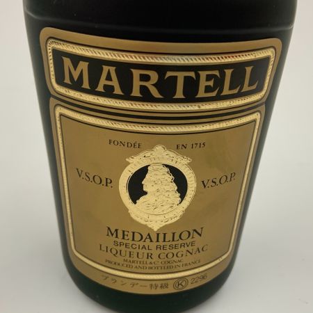  MARTELL マーテル MEDAILLON メダイヨン 700ml 40％ ブランデー コニャック 未開栓