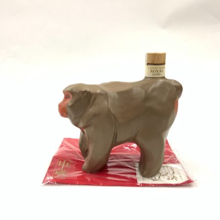 【北海道内限定発送】 ROYAL サントリーローヤル 干支 ボトル 申歳 猿 サル ウイスキー 600ml 43% 未開栓