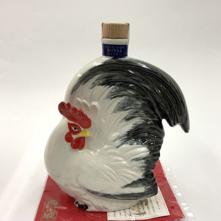 未開栓 Suntory サントリー ウィスキー 干支ボトル　酉　とり 北海道内限定発送】 ROYAL サントリーローヤル 干支 ボトル 酉歳 鶏