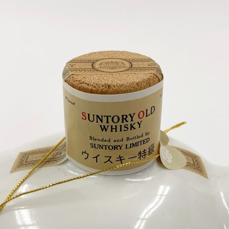 【北海道内限定発送】 OLD サントリーオールド 干支 うさぎ  卯歳 陶器ボトル ウィスキー 特級 700ml 43% 未開栓